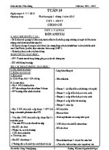 Giáo án điện tử Lớp 4 - Tuần 19 - Năm học 2014-2015 - Tòng Vinh Quang